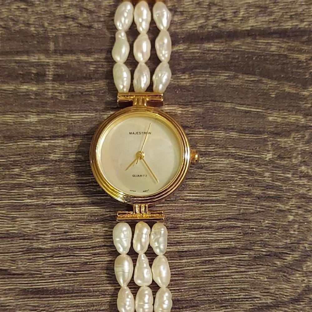 Pearl Watch Quartz